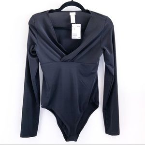 SALE | Black Long-Sleeve Bodysuit